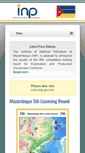 Mobile Screenshot of inp-mz.com